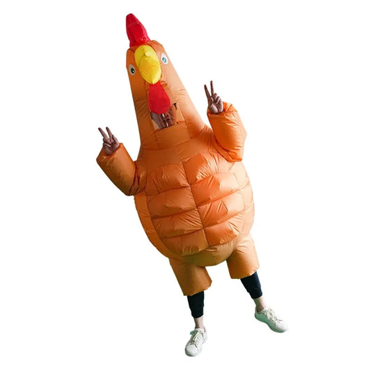 Abs Pineapple Chicken Costume for Women