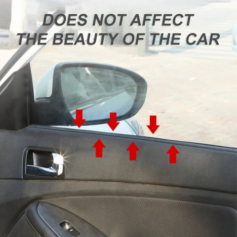 SEAMETAL Auto Raam Afdichtstrip - V-vormige Rubberen Beschermer 
