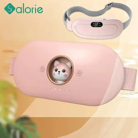 Portable Heating Pad for Menstrual Pain Relief - Self Massage Heated Belt