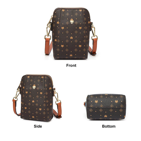 FOXER Woman Small Monogram Cellphone Bag