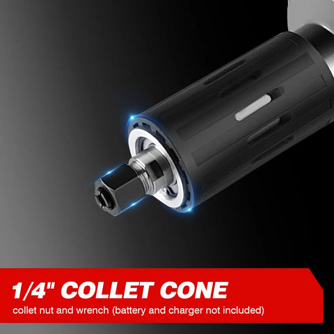 ONEVAN 2000W borstelloze snoerloze slijpmachine – 4-snelheden variabele handbediende roterende tool voor Makita accu's