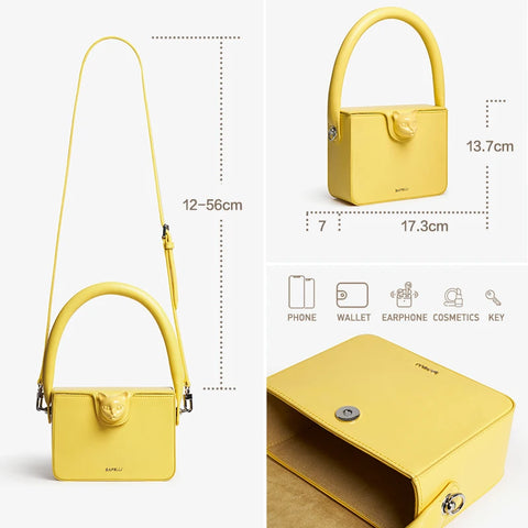 BAFELLI 2025 Luxe leren handtas voor dames