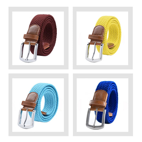 MaiKun Elastic Tactical Belt – Metal Pin Buckle Military Style for Men