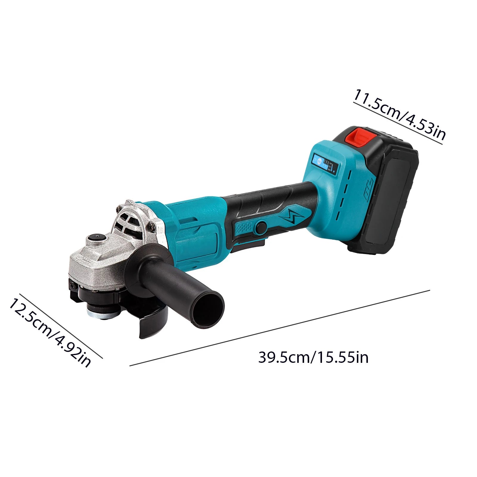 1000w 125mm bürstenloser elektrischer Winkels chl eifer 3-Gang-Schleifmaschine Holz bearbeitungs werkzeug für Makita 18V Batterie
