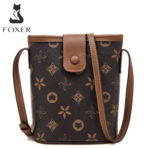 FOXER Women Mini Cellphone Bag - Chic Crossbody Purse for Every Occasion
