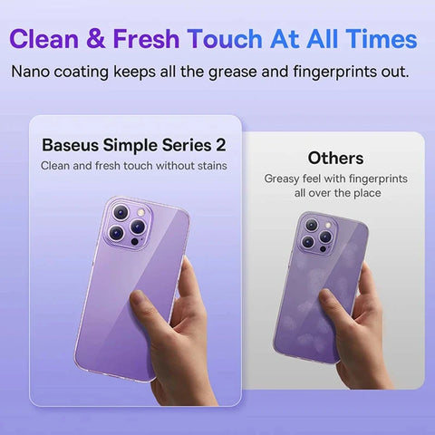 Baseus Clear TPU Case for iPhone 11-16 Pro Max Plus - Soft, Transparent Protection for XS Max, XR, X