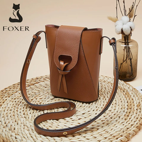 FOXER Mini Phone Bag - Stylish Crossbody for Women