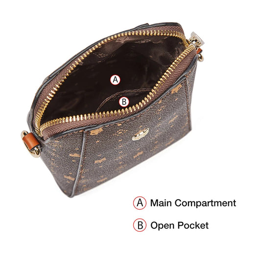 FOXER Woman Small Monogram Cellphone Bag