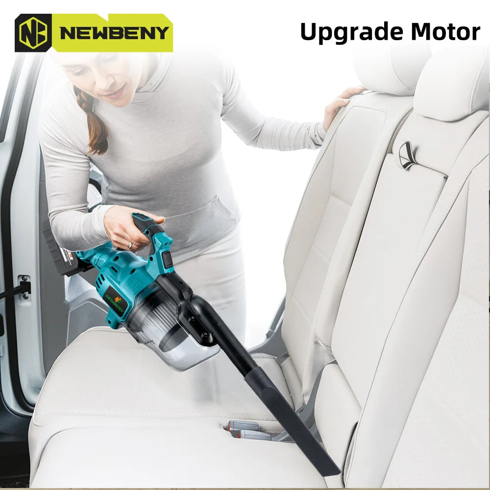 NEWBENY 1000W Cordless Electric Vacuum Cleaner – Powerful Rechargeable Household Cleaning Tool for Makita Battery Pin