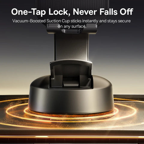 Baseus Dashboard Car Phone Holder – Foldable Mount for Samsung, iPhone, Xiaomi & Huawei