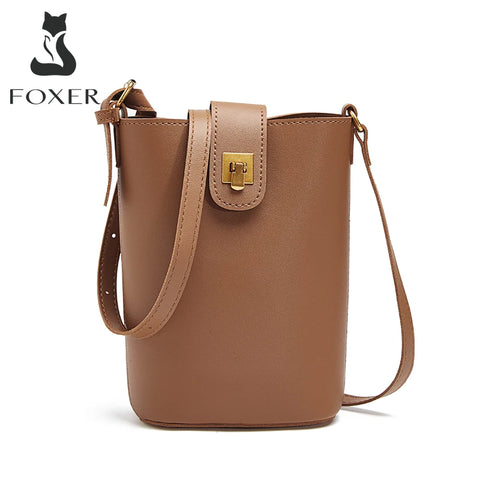 FOXER Women's Chic Mini Crossbody Cellphone Bag