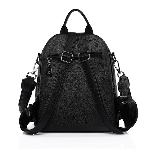 Designer High-Quality Leather Women's Backpack