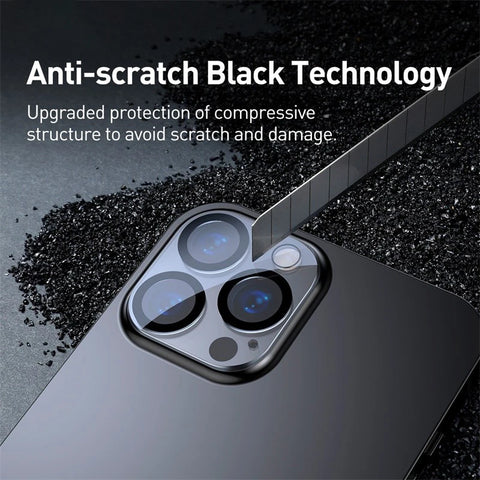 Baseus Camera Lens Protector 2PCS Tempered Glass for iPhone 16 15 Pro Max 13 Plus 12 Pro Max