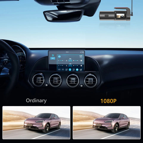 Camecho 1080P Auto DVR Camera - HD WiFi Dash Cam met Nachtzicht