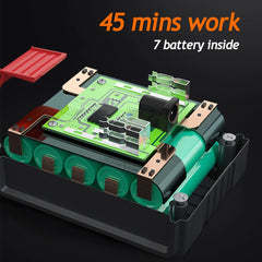 60bar kabellose Hochdruck reiniger Waschmaschine 30000mah Sprüh wasser pistole Garten waschwasser reinigungs maschine für Makita 18V Batterie