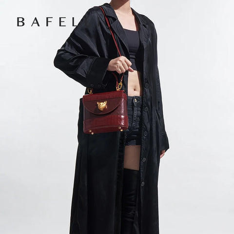 BAFELLI 2025 Luxury Leather Handbag for Women