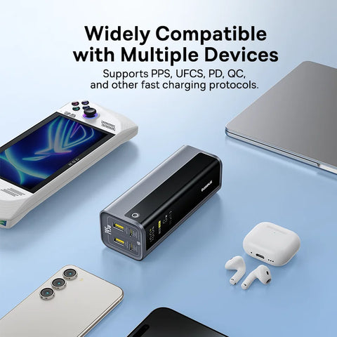 Baseus Ultra 145W Power Bank – 20800mAh PD Fast-Charge with Digital Display