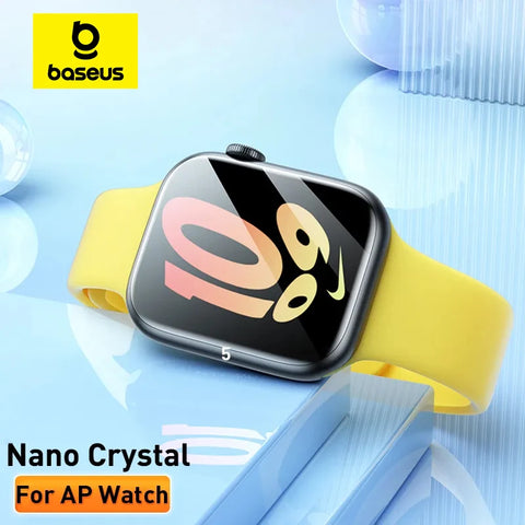 Baseus Hydrogel Screen Protector for Apple Watch 8/7/6/SE/SE2/5/4 - Full Coverage, Soft & Flexible 40/41/44/45mm