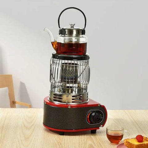 2-in-1 Portable Propane Camp Heater and Stove for Tents