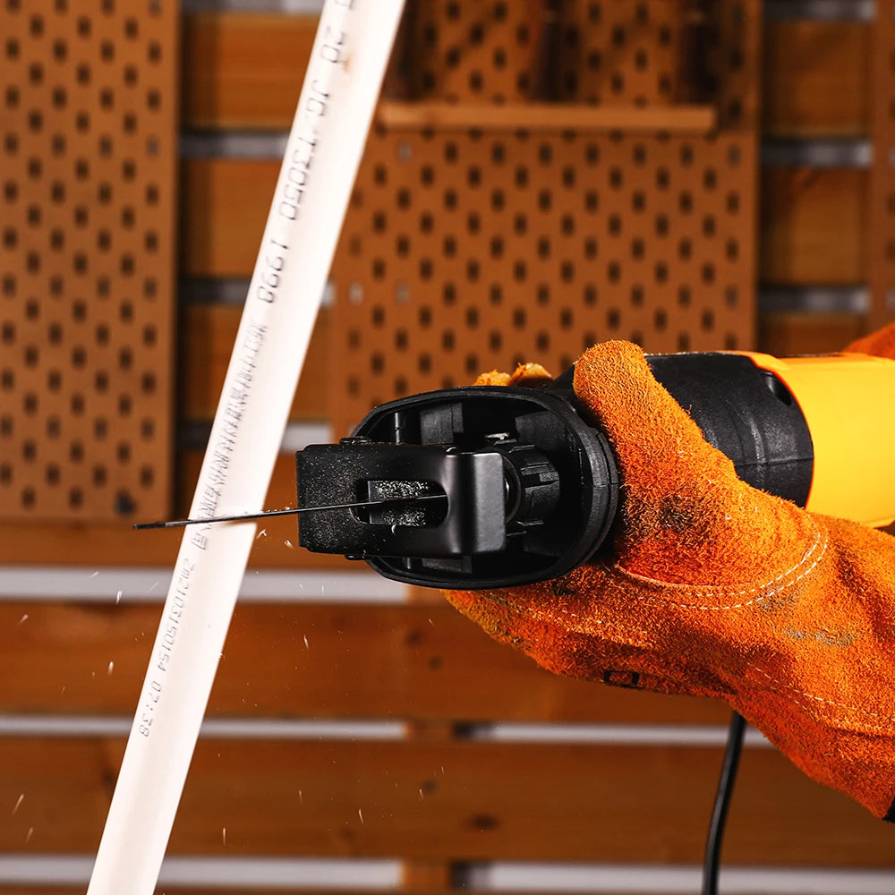 DEKO DKRS710G20 710W Electric Reciprocating Saw – Includes Blades for Woodworking & DIY