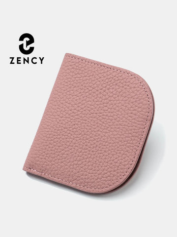 Zency Women's Genuine Leather Multifunction Wallet - Stylish & Practical