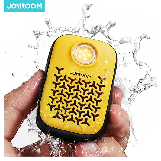 Joyroom Wearable Bluetooth Speakers - IP67 Waterproof, Clip-On Design, Clean Stereo Sound, Wireless 5.4