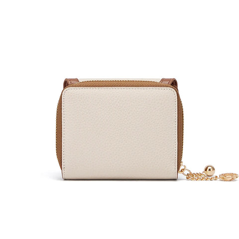 Cnoles Mini Coin Purse - Stijlvolle multifunctionele portemonnee van koeienhuid voor vrouwen