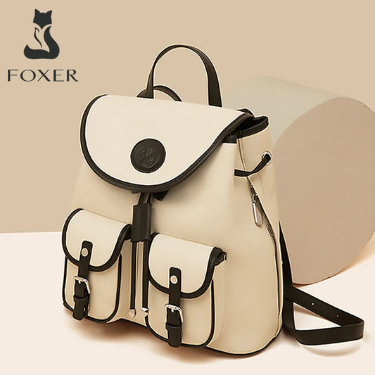 FOXER Women's Travel Backpack - Large Capacity & Lightweight Commuter Bag