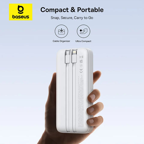 Baseus Volt 20000mAh Power Bank – 22.5W PD Fast-Charge