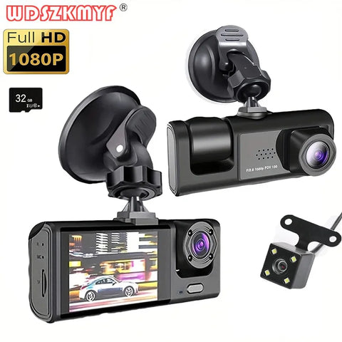 1080P Auto DVR 2/3 Camera Dash Cam voor verbeterde voertuigveiligheid