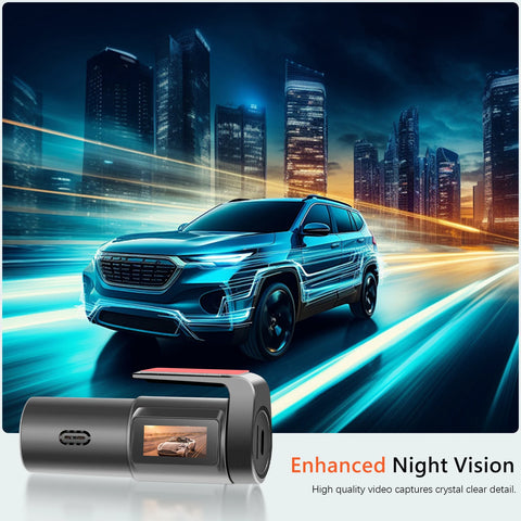 Camecho 1080P Auto DVR Camera - HD WiFi Dash Cam met Nachtzicht