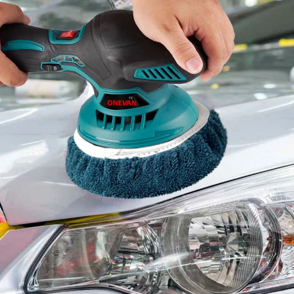 ONEVAN 6-Speed Cordless Car Polisher – Electric Waxing Machine for Makita Battery Pin