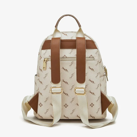 FOXER Women's Signature PVC Backpack: Fashionable Travel Rucksack for Ladies