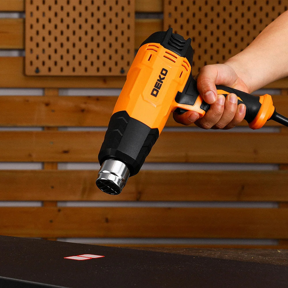 DEKO DKHG06 2000W Heat Gun – 2 Temperature Settings with 3 Accessories