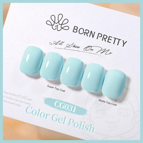 BORN PRETTY 10ml Jelly Nude Glitter Nail Gel Polish