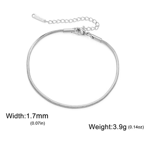 Skyrim Stainless Steel Gold Color Bracelet - Trendy Minimalist Jewelry for Women