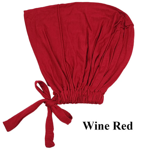 Soft Modal Muslim Turban Hat - Elegant Inner Hijab Caps for Women
