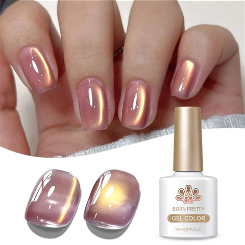 BORN PRETTY 10ml Mint Chocolate Cat Magnetic Gel Nail Polish
