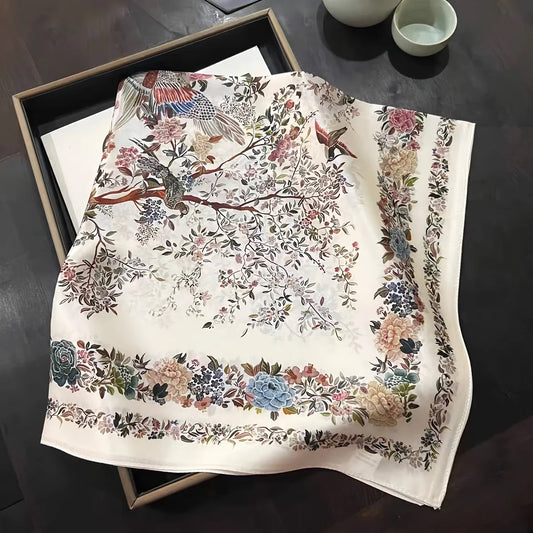 Vintage Floral Women's Scarf Bandana Headband