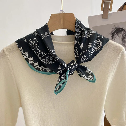 Vintage Floral Women's Scarf Bandana Headband