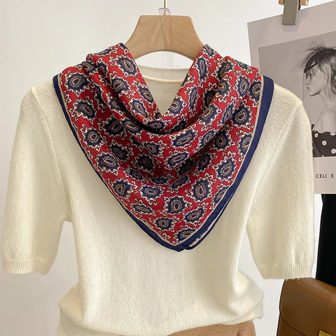 Vintage Floral Women's Scarf Bandana Headband