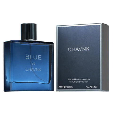 Charm Blue Men's Perfume 100ml - Long Lasting Fresh Floral Scent Cologne