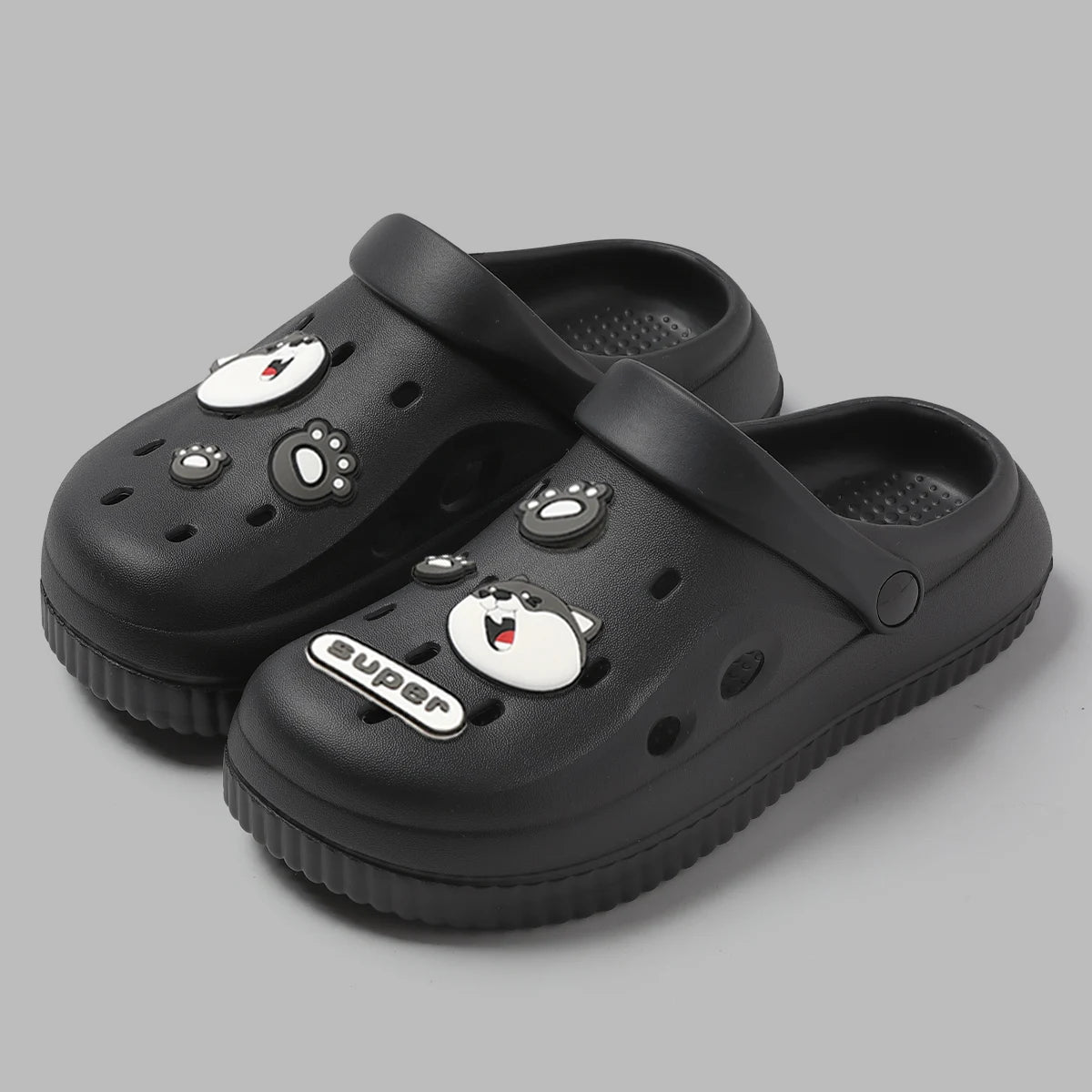 QYCKABY Minimalistische klompen sandalen voor mannen en vrouwen