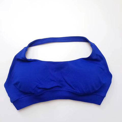 NCLAGEN Impact Sports Bra for Women - High Support Halter Top for Gym and Yoga