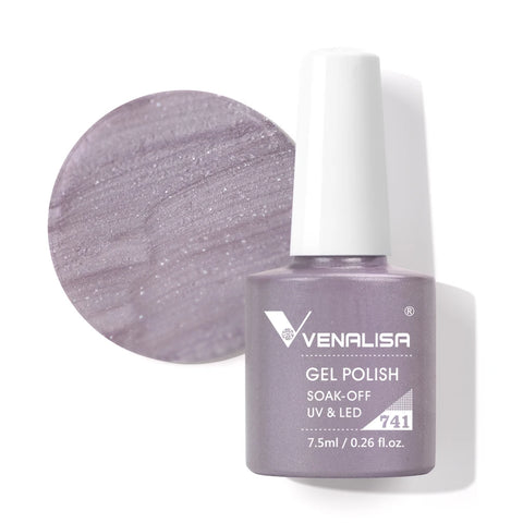 Venalisa HEMA GRATIS Nagelgellak Glitter - French Nail Jelly Pink Nude Collectie