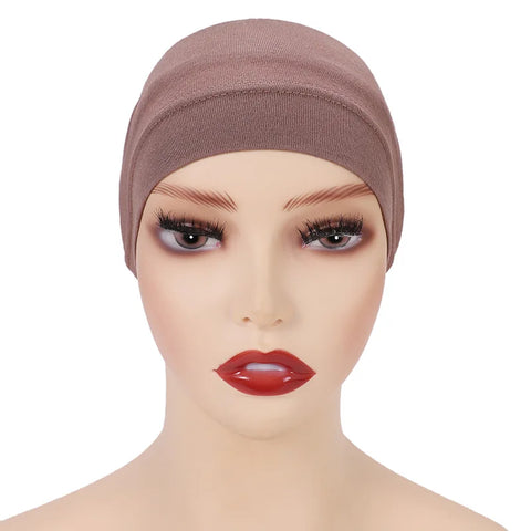 Soft Cotton Under Scarf Cap for Women - Ready-to-Wear Hijab Bonnet