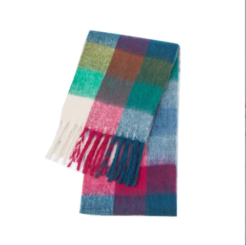 2025 Winter Thick Warm Cashmere Scarf for Women
