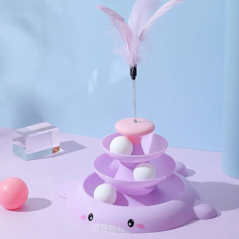Self-Amusement Cat Turntable Toy