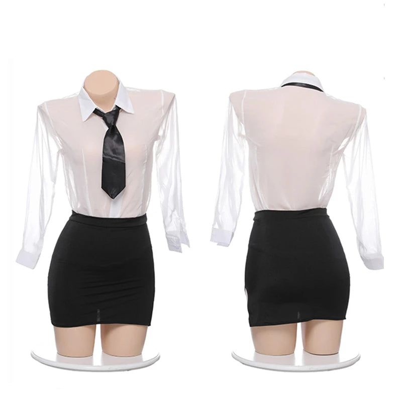 Sexy Cosplay Secretary Costume
