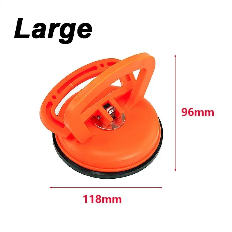 Car Dent Removal Tool - 2-inch Black/Orange Suction Cup for Easy Body Repair